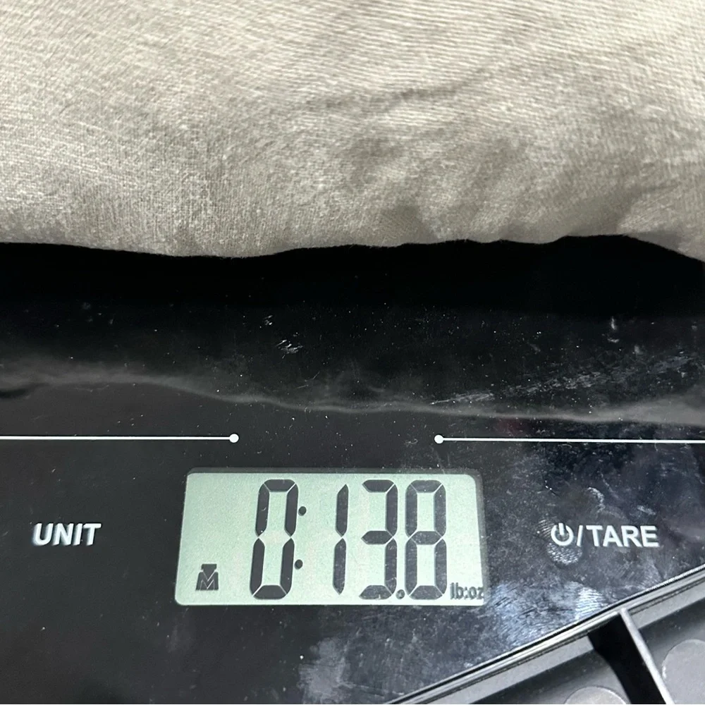 old navy Women's Cargo Pants beige baggy skater boho 90s 80s flared pants size 4 - Picture 8 of 8